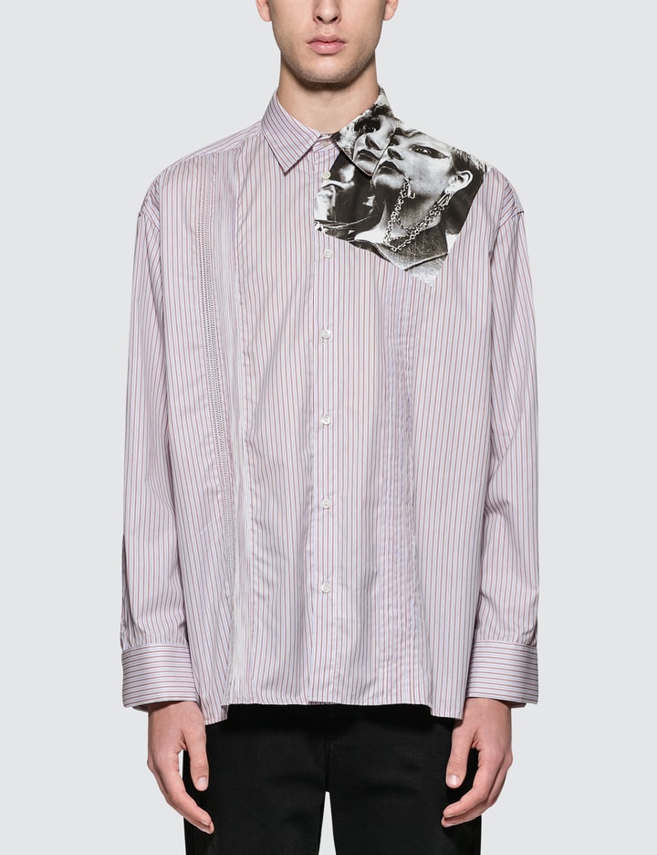 Raf Simons - Cropped Shirt | HBX - HYPEBEAST 为您搜罗全球潮流时尚品牌
